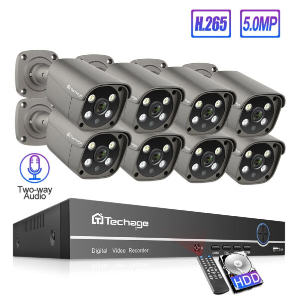 H.265 8Ch CCTV Set