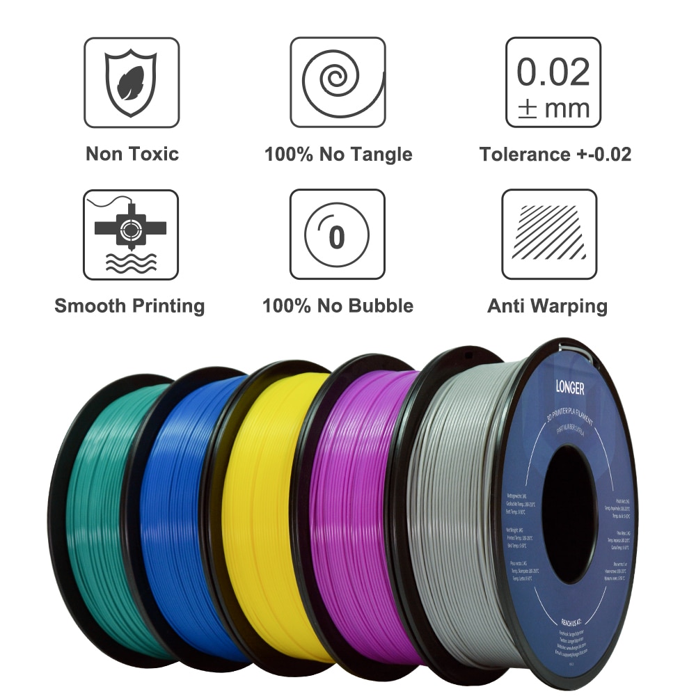 PLA Filament Roll For 3D Printer