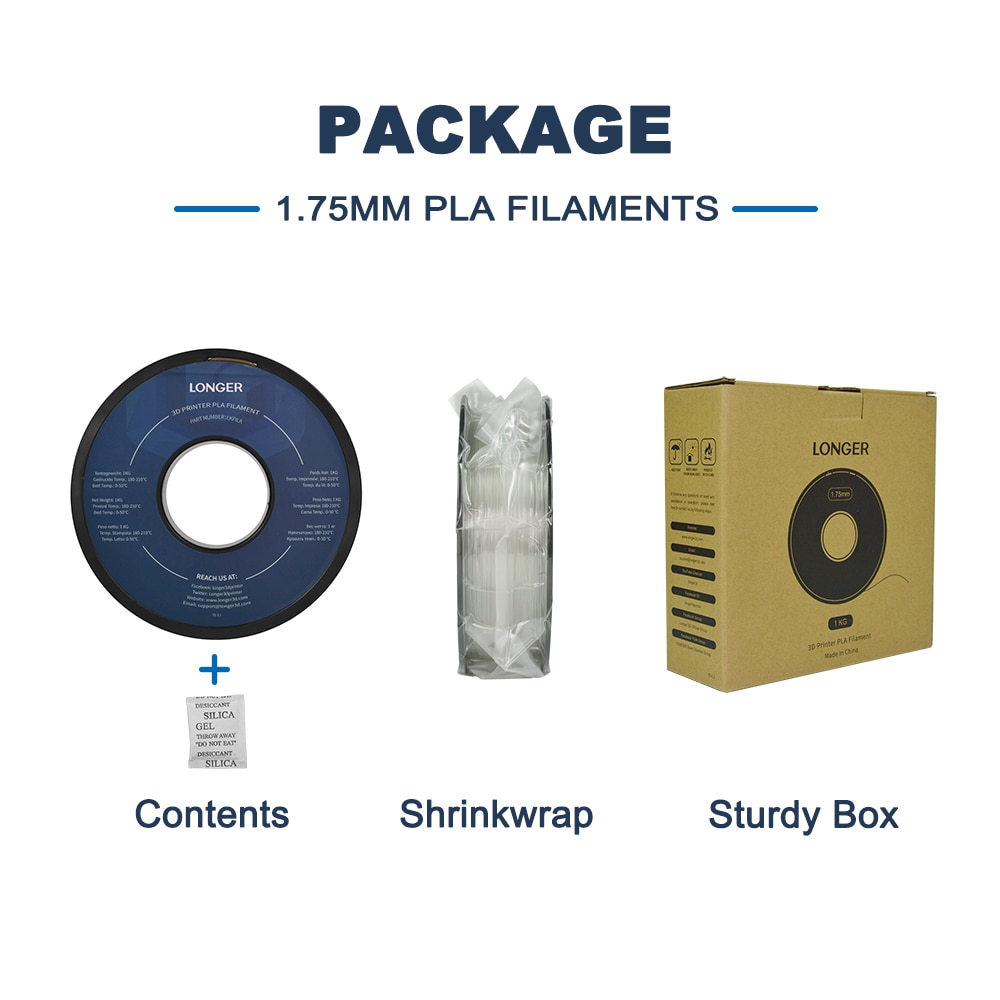 PLA Filament Roll For 3D Printer