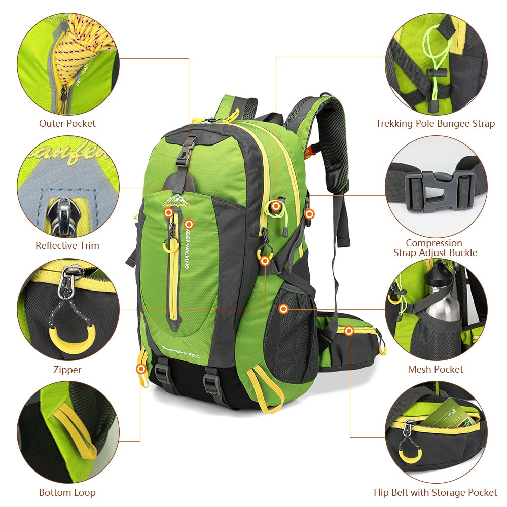 Waterproof Backpack for Hiking