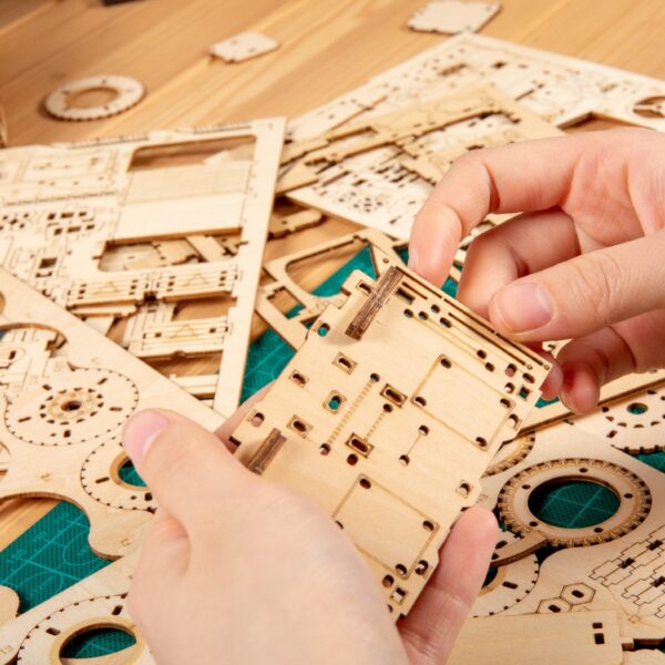 DIY 3D Ferris Wheel Wooden Puzzle - Image 9