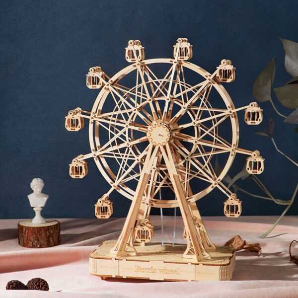 DIY 3D Ferris Wheel Wooden Puzzle - Image 6