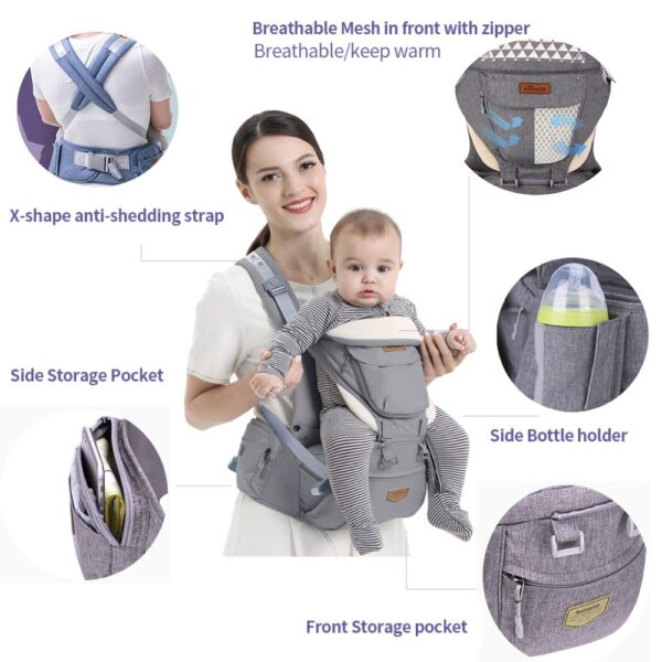 Small Plain Baby Sling - Image 5