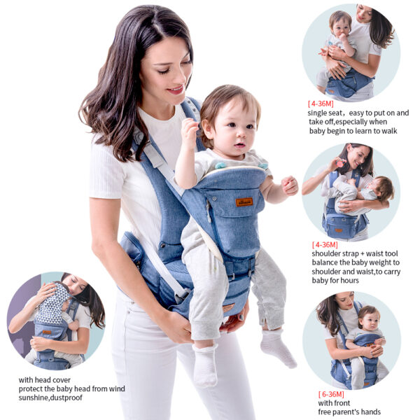 Small Plain Baby Sling - Image 4