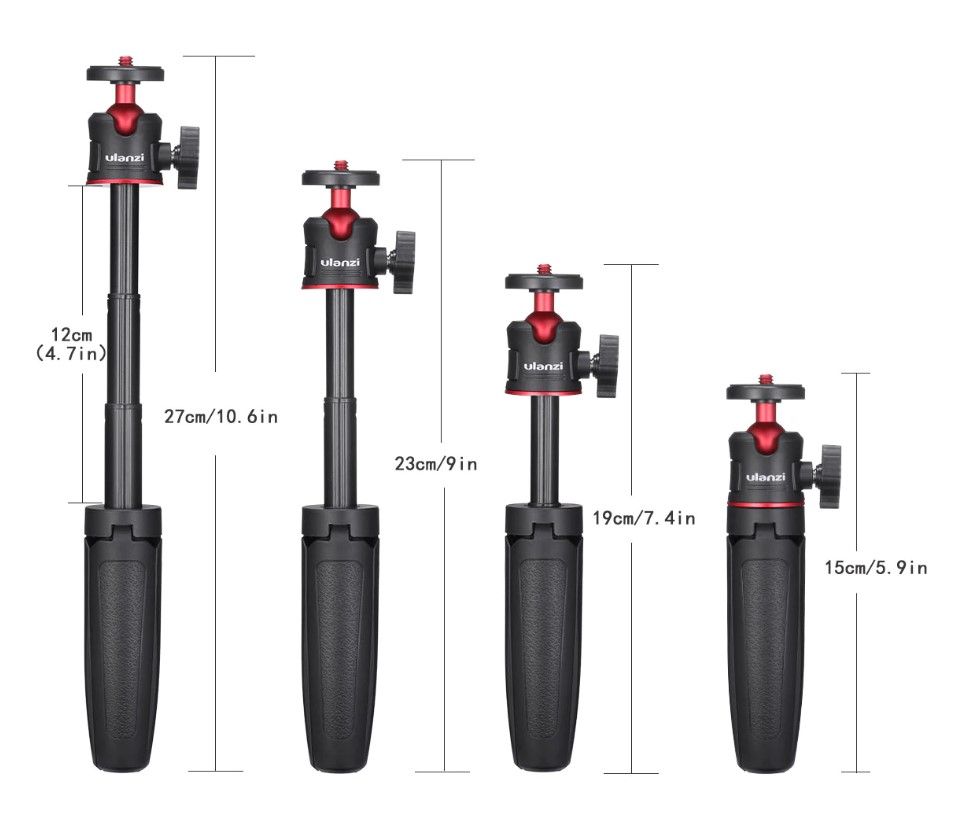 2 in 1 Adjustable Bluetooth Tripod and Selfie Stick