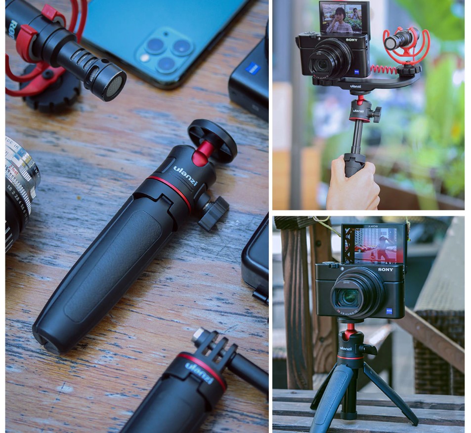 2 in 1 Adjustable Bluetooth Tripod and Selfie Stick