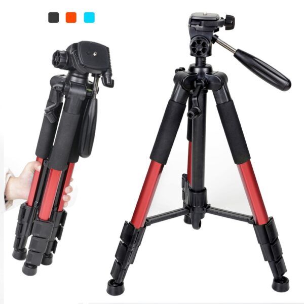 Professional Travel Aluminum Camera Tripod Stand - Image 4