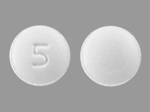 Escitalopram 5 mg Tablets --- 60 Count --- Generic for Lexapro --- Accord Pharma