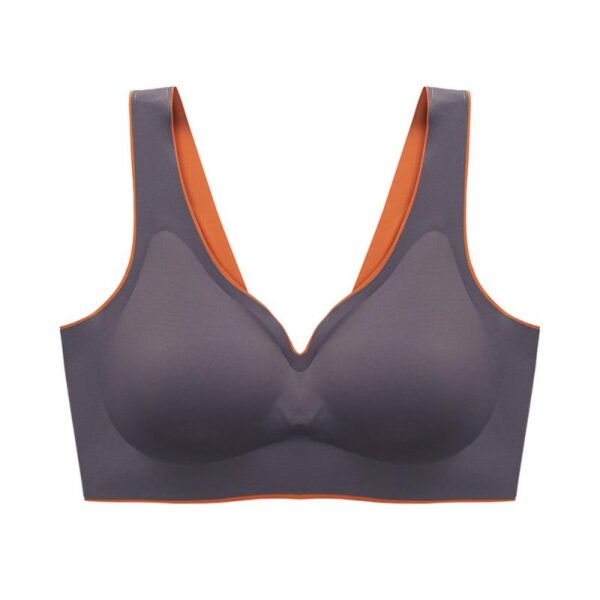 Women's Sports Bra with Deep V