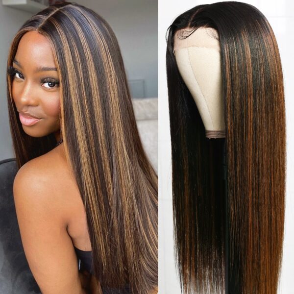 Straight T-Part Lace Wig - Image 3