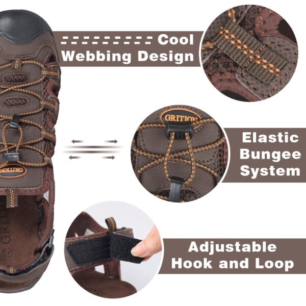 Men's Nubuck Camping Sandals - Image 6