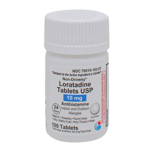 Loratadine 10 mg Tablets --- 30 Count --- Generic For Claritin --- Granules Pharma