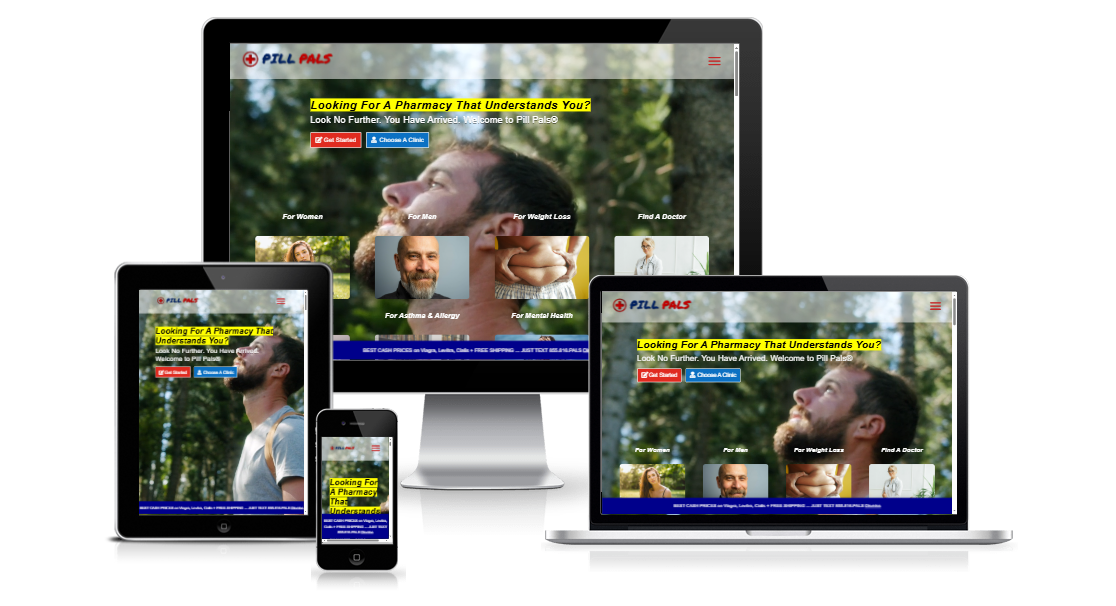 pill pals is responsive on every device