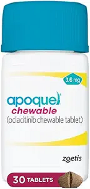 apoquel 3.6 mg chewable tablet