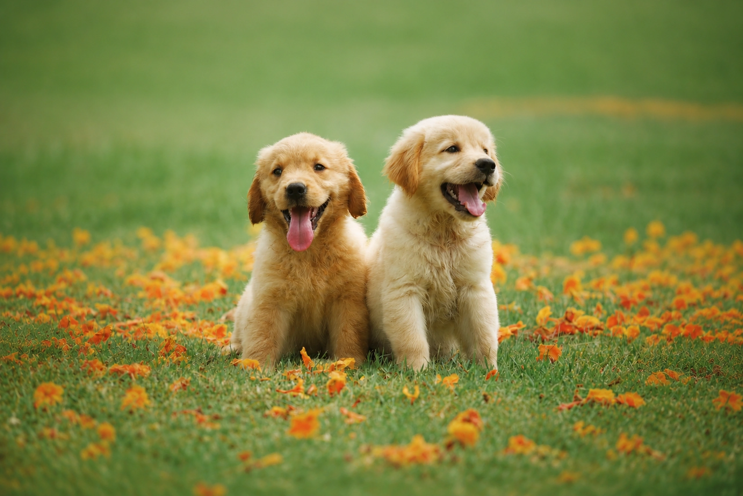happy puppies pets and animals