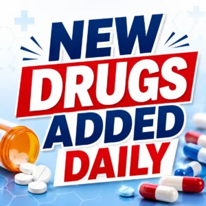 new drugs added daily square pill pals