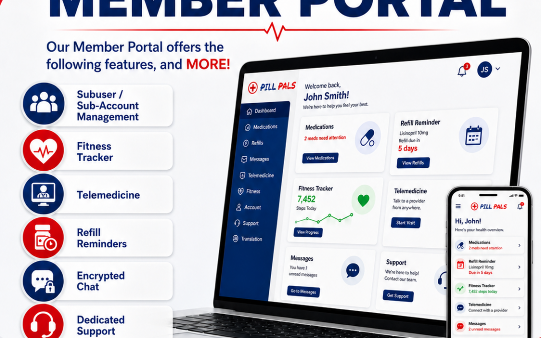 pill pals new member portal