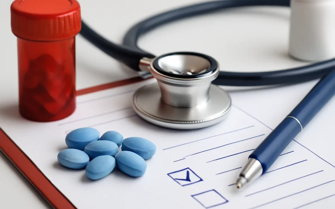 Common Sildenafil Side Effects and When to Call a Clinician featured image for Health & Wellness article